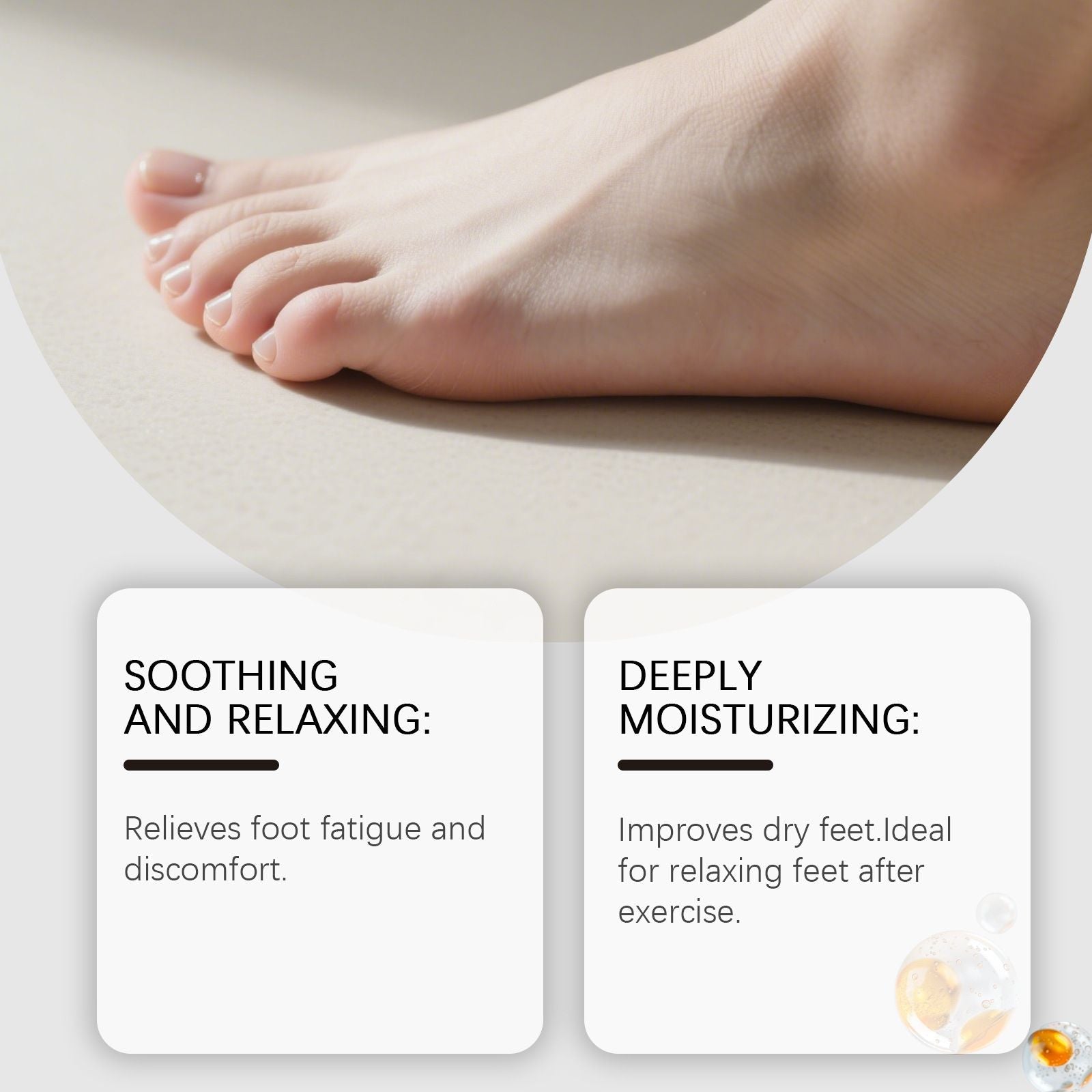 Plant Extract Foot Cream Hydrating Repair for Dry Feet 100g