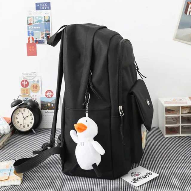 Large Capacity Four-Piece Set Schoolbag - Durable, Spacious Backpack for Kids & Students