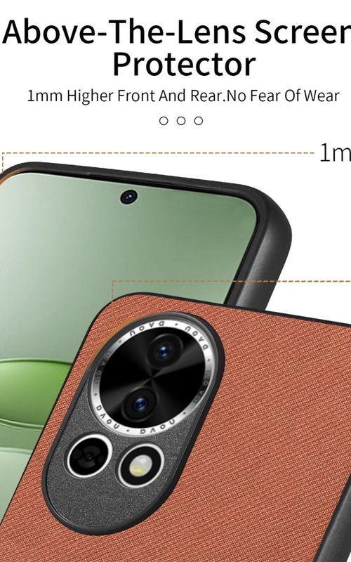 Twill Fabric Leather Phone Case For Huawei nova 13 Pro