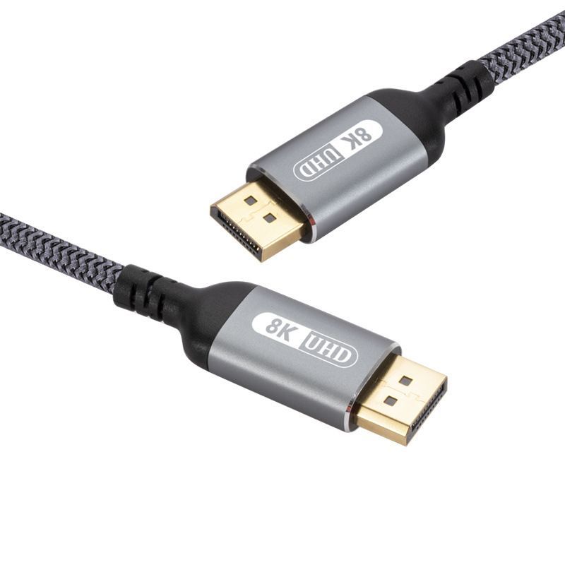 8K HD Cable Computer DP Data Cable Displayport Supports 4K@120Hz Display Conection