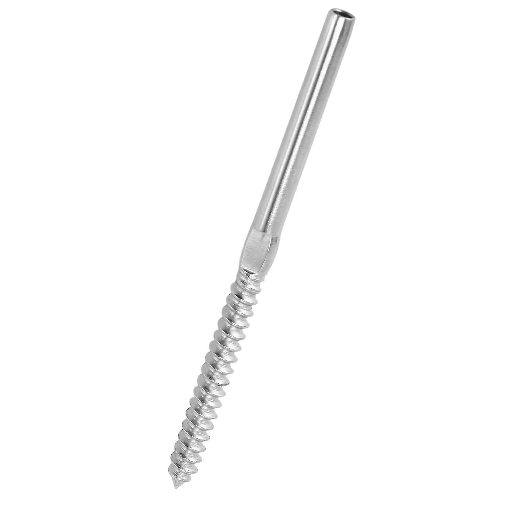 30 Pairs Hand Thread Screws 1/8" Cable Railing for Wood Deck & Stair