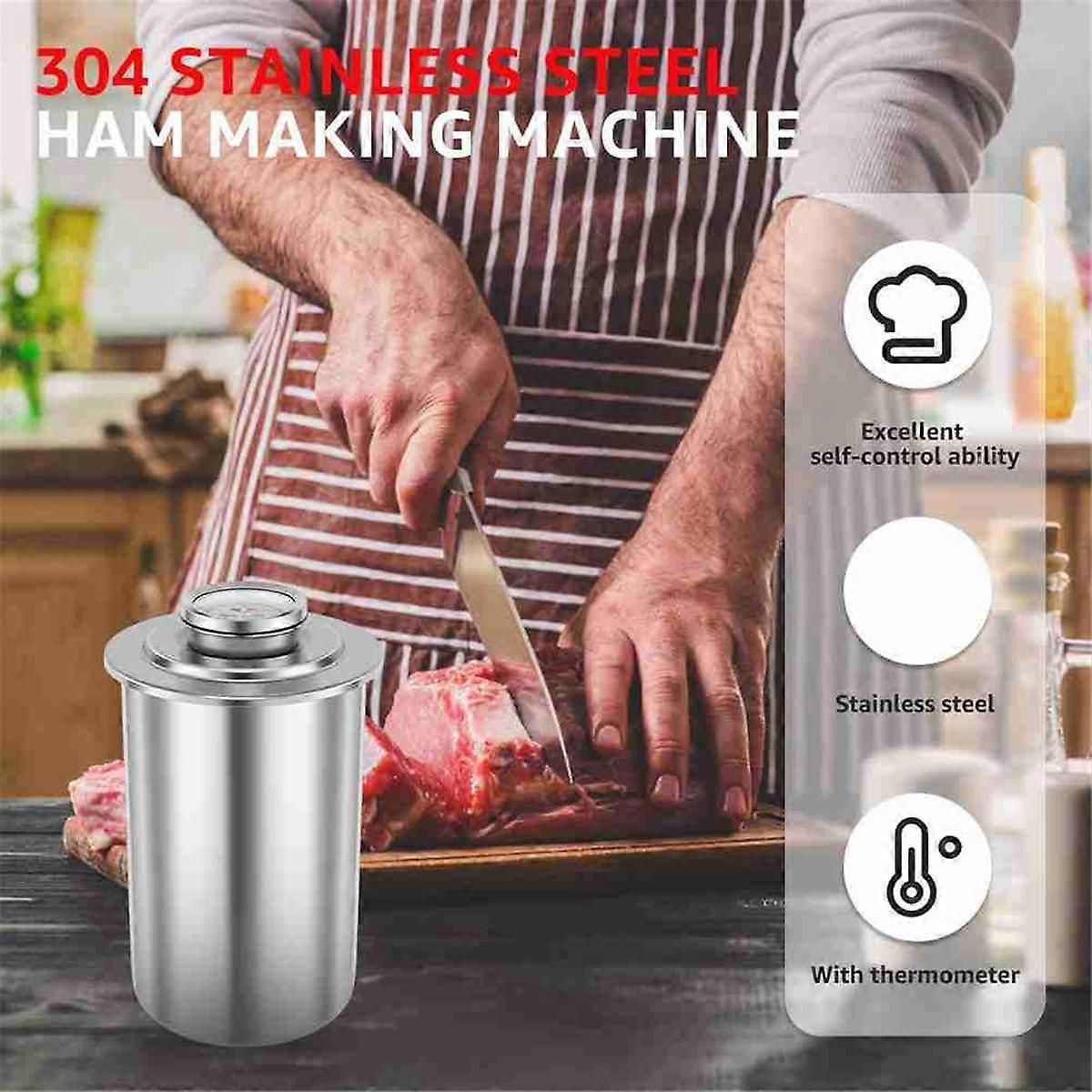 Stainless Steel Meat Meat, Large Capacity Ham Maker