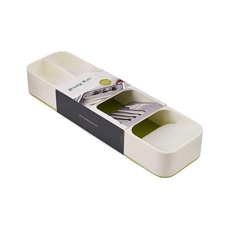 Cutlery Storage Box Tableware Organizer Kitchen Flatware Drawer Tray Forks Knives Storage Box