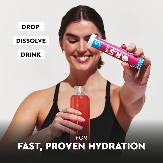 أقراص O.R.S Sport Hydration بنكهة التوت الطبيعي المختلط 20 قرصًا