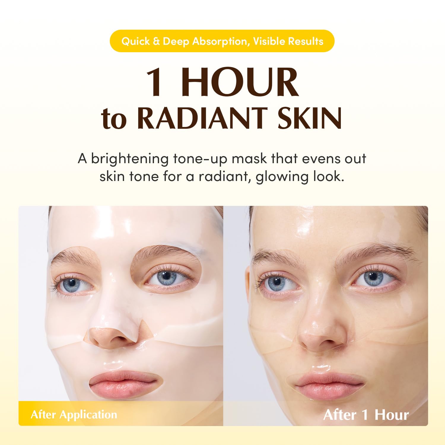 Eqqualberry Collagen Glow Up Hydrogel Mask 30G | 4Sheets