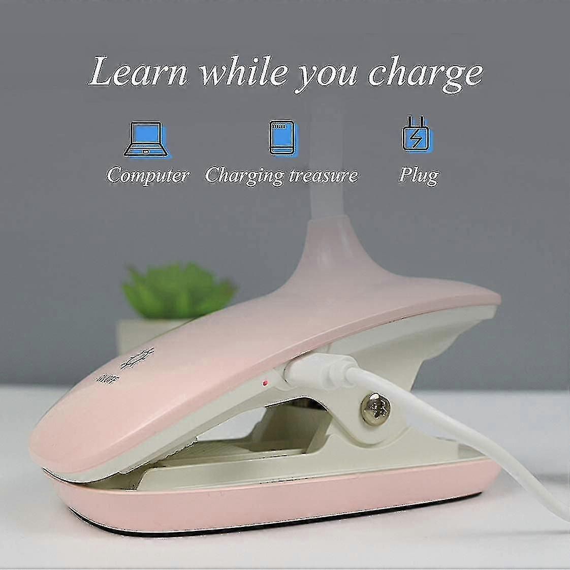 Led Clip-on Reading Lamp Dimmable Eye Protection Table Lamp zxin