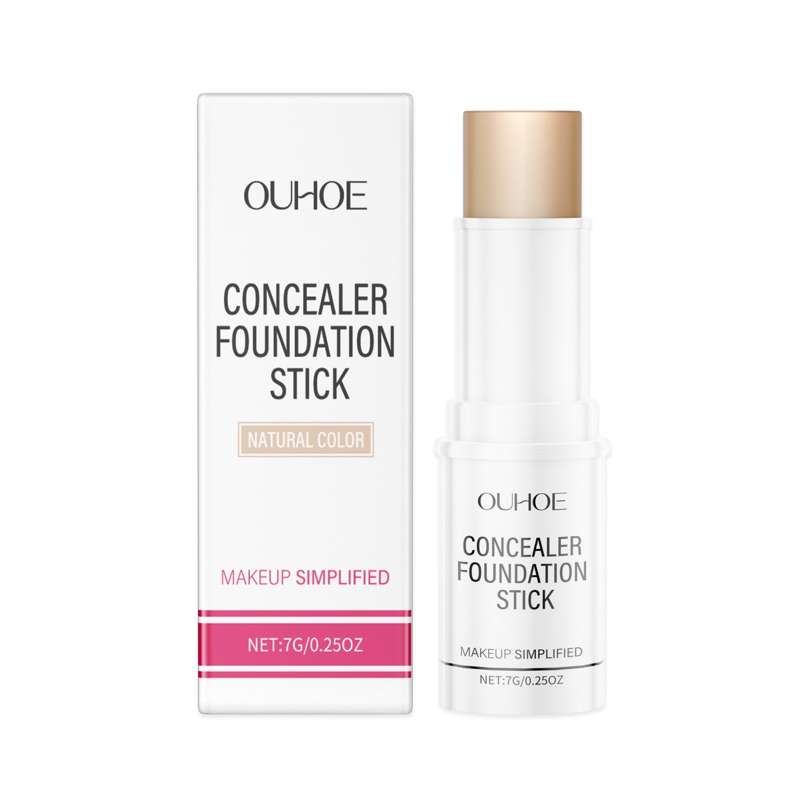 Create Flawless Look with Ivory White Stick Concealer Foundation, Hydrating, Long-Lasting ,7g