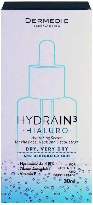 Dermedic Hydrain3 Hialuro Hydrating Serum, 30 ml