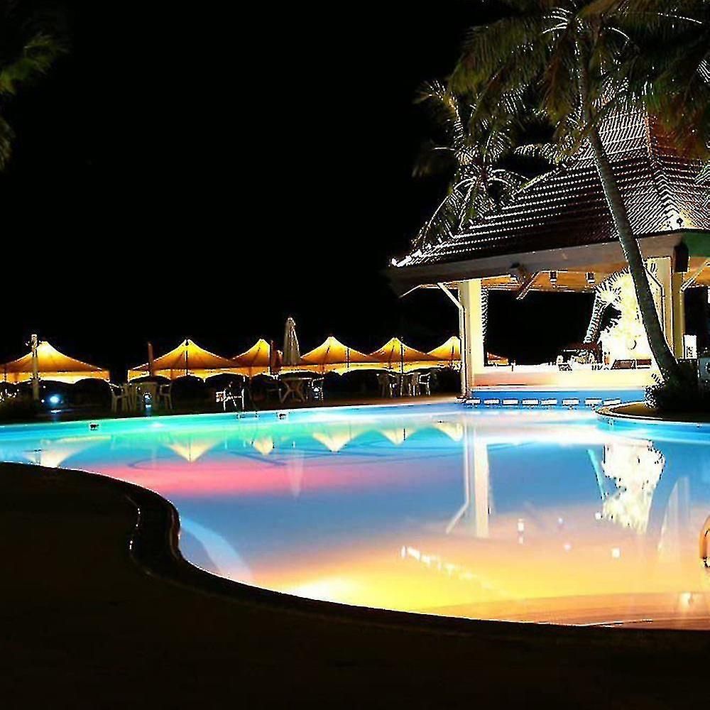Led Pool Lighting, 18w Par56 Rgb Swimming Pool Light. Underwater Spotlight With Remote Control Pool Lighting, 12v Ac / Dc Ip68 Waterproof Pool Lamp Ma zxin