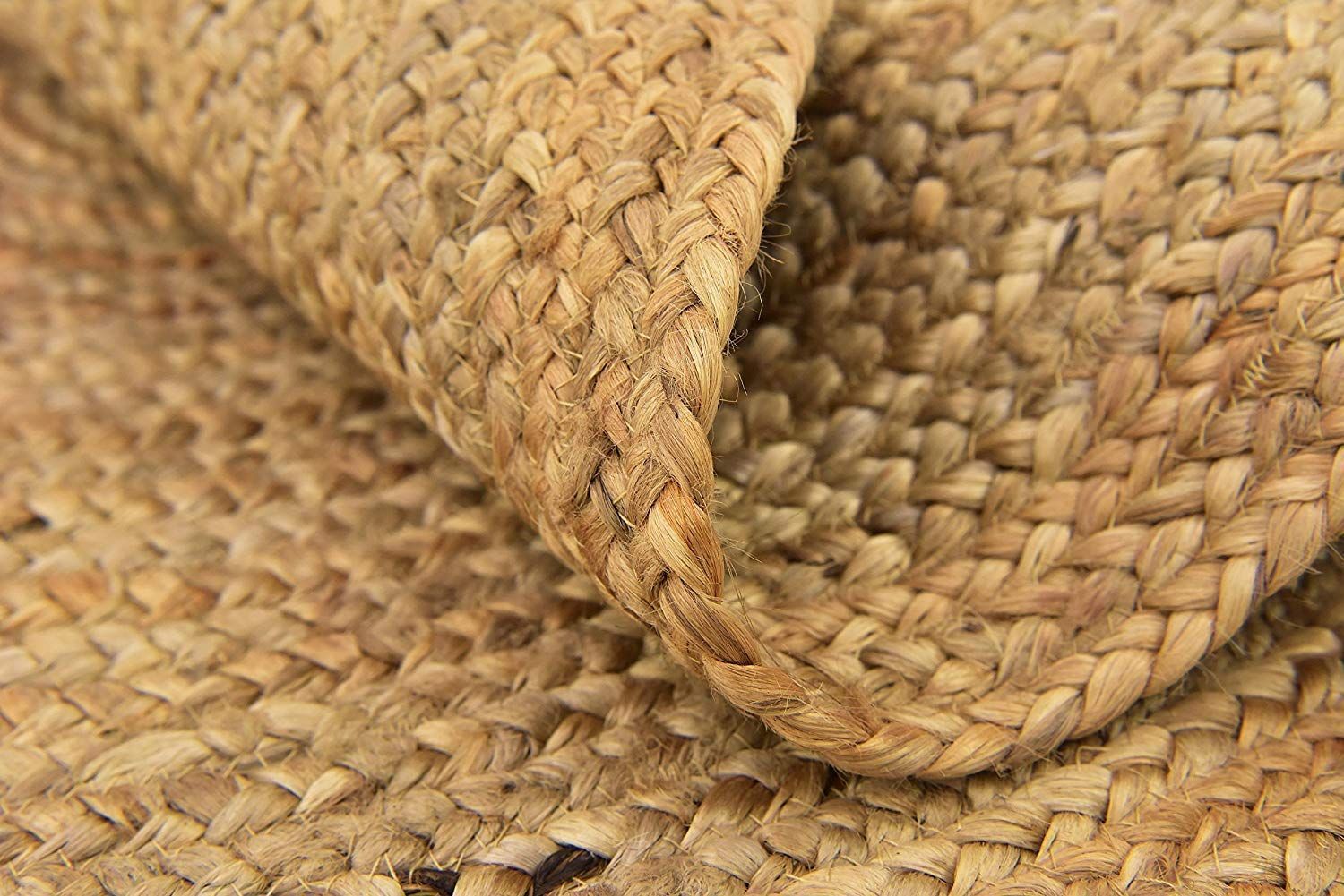 AIESY® Braided Reversible Handwoven Jute Door Mat for Entry Gate