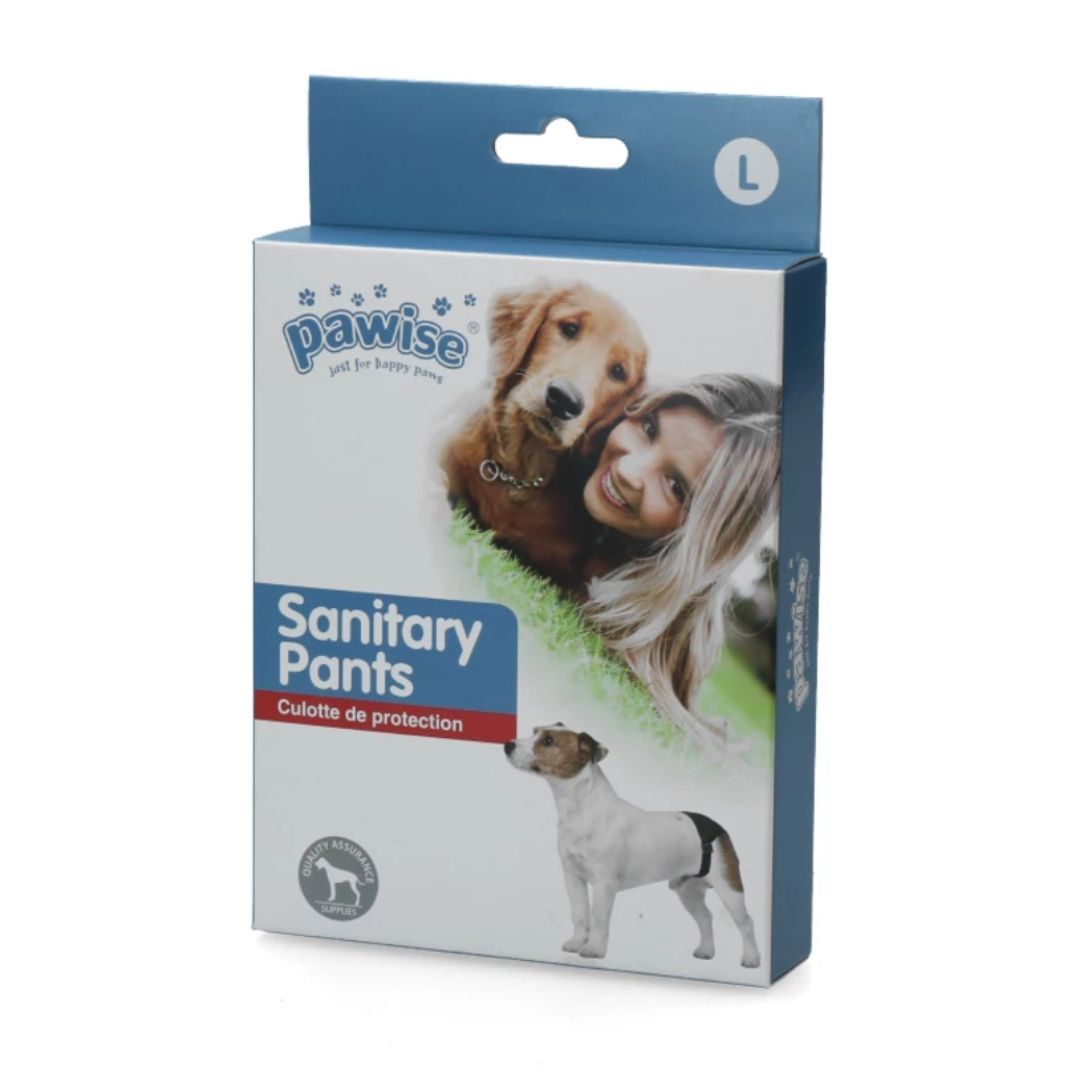 Pawise Sanitary Pants Dog Pants, Reusable Diapers
