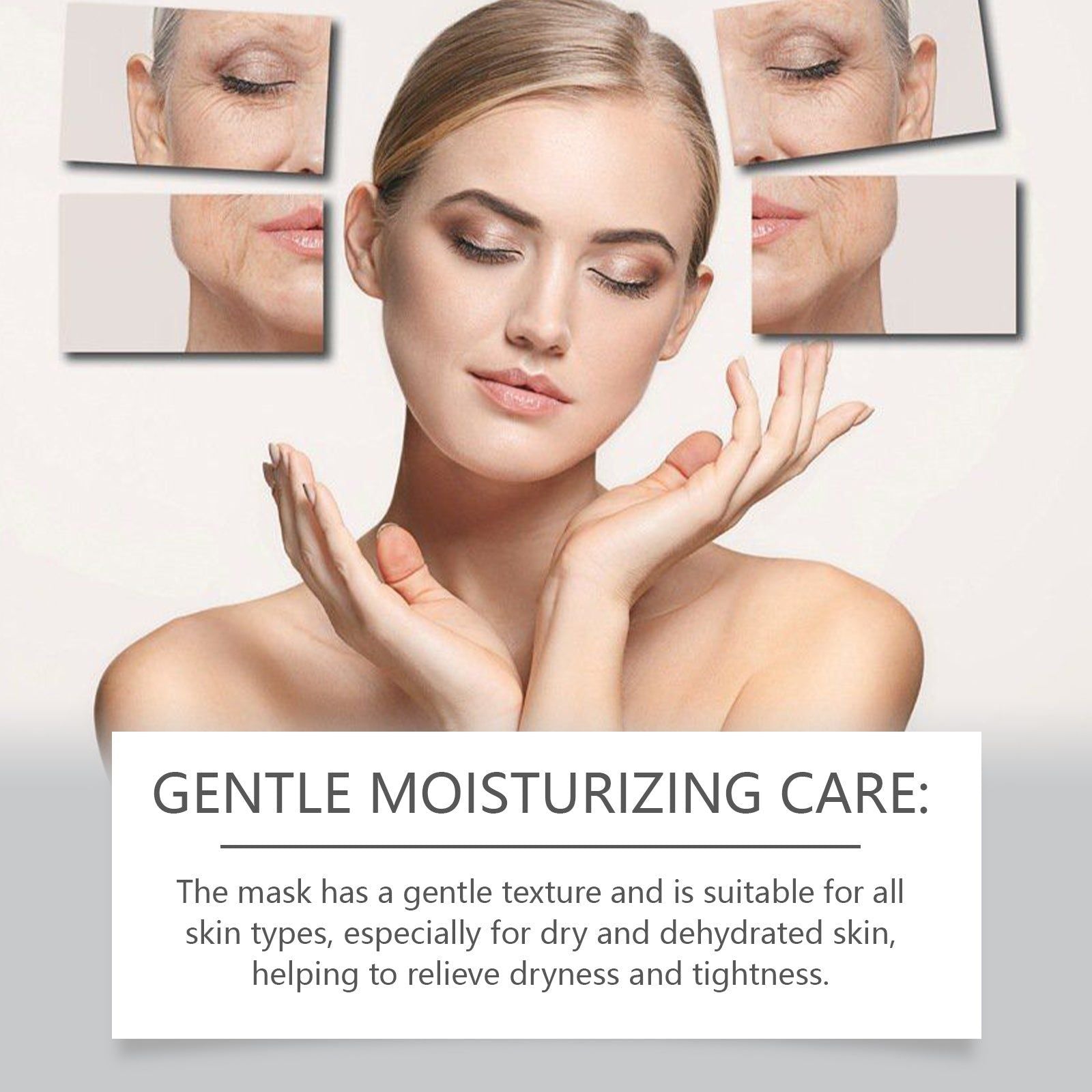 Collagen Moisturizing Mask, Brightening, Hydrating, Anti-Aging, Skin Repair ,1pcs