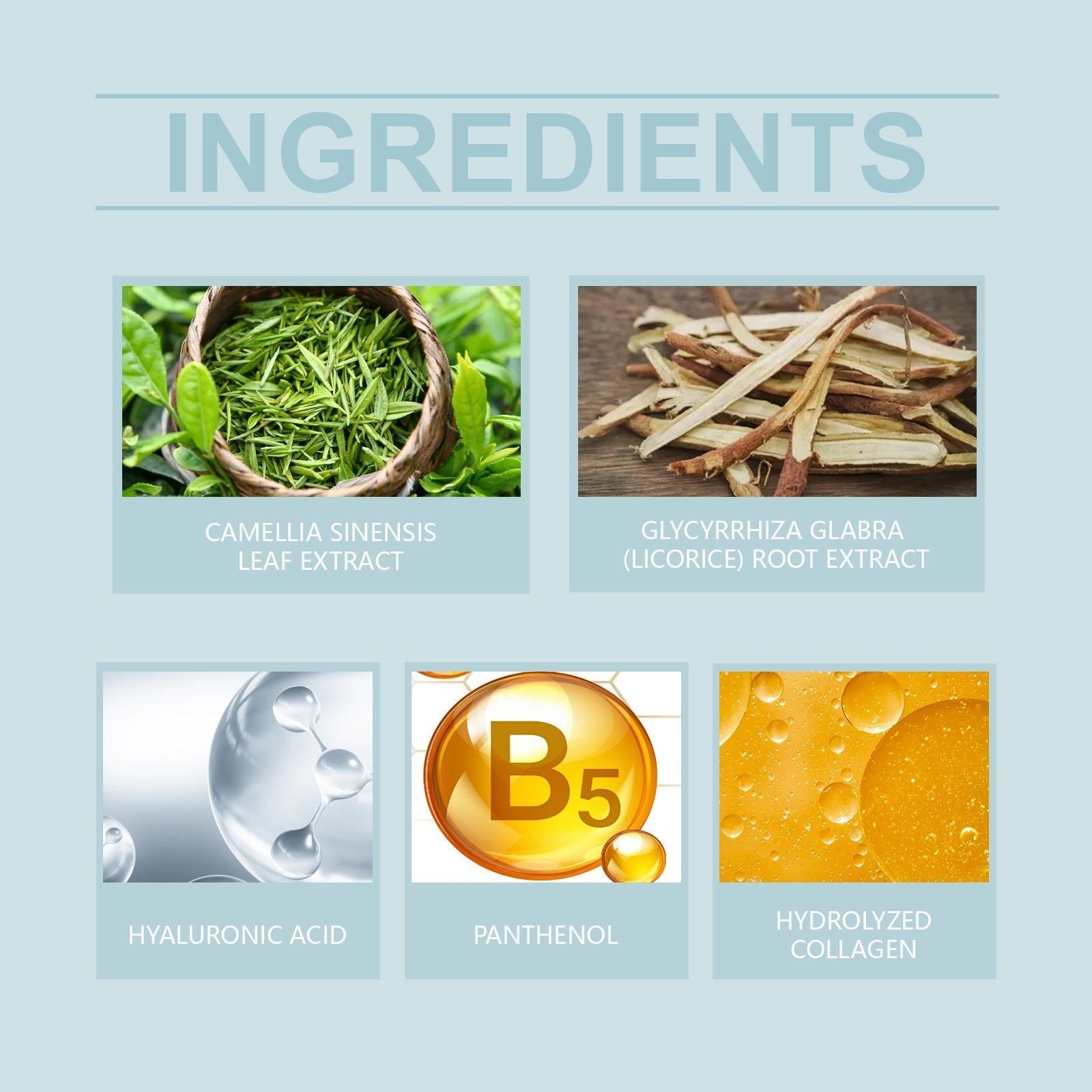 Collagen B5 Facial Mask, Hydrating, Nourishing, Anti-Aging, Skin Repair ,1pcs