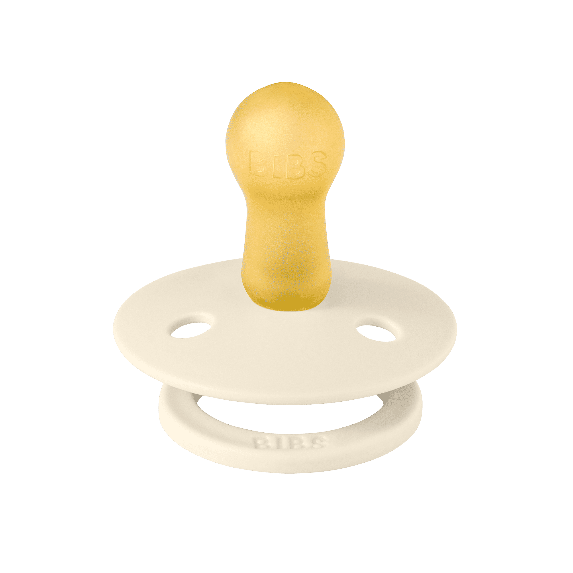 Bibs Pacifier Size 2 -Studio Colour-Ivory Mix