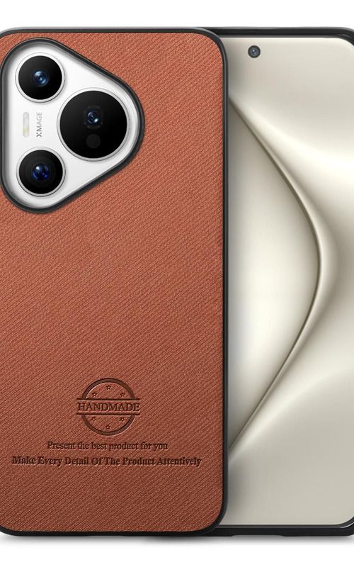 Twill Fabric Leather Phone Case For Huawei Pura 70 Pro
