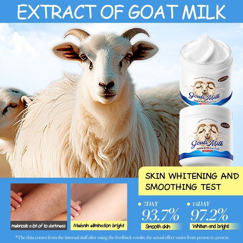 Goat Milk Whitening Body Lotion, Moisturizing Skin - 001-SD48004