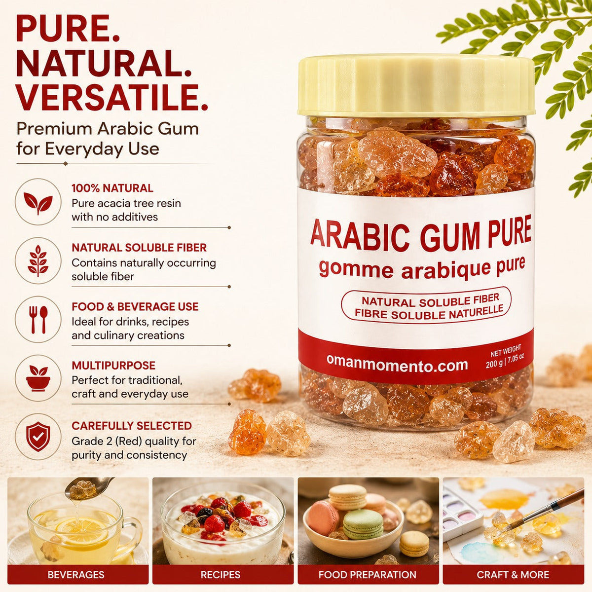 Arabic Gum – Talha (Sudanese)