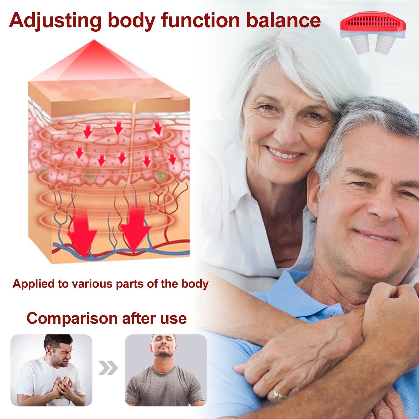 Boost Energy and Relieve Fatigue with Sugar-Guard Nasal Device for Body Care ,1pcs