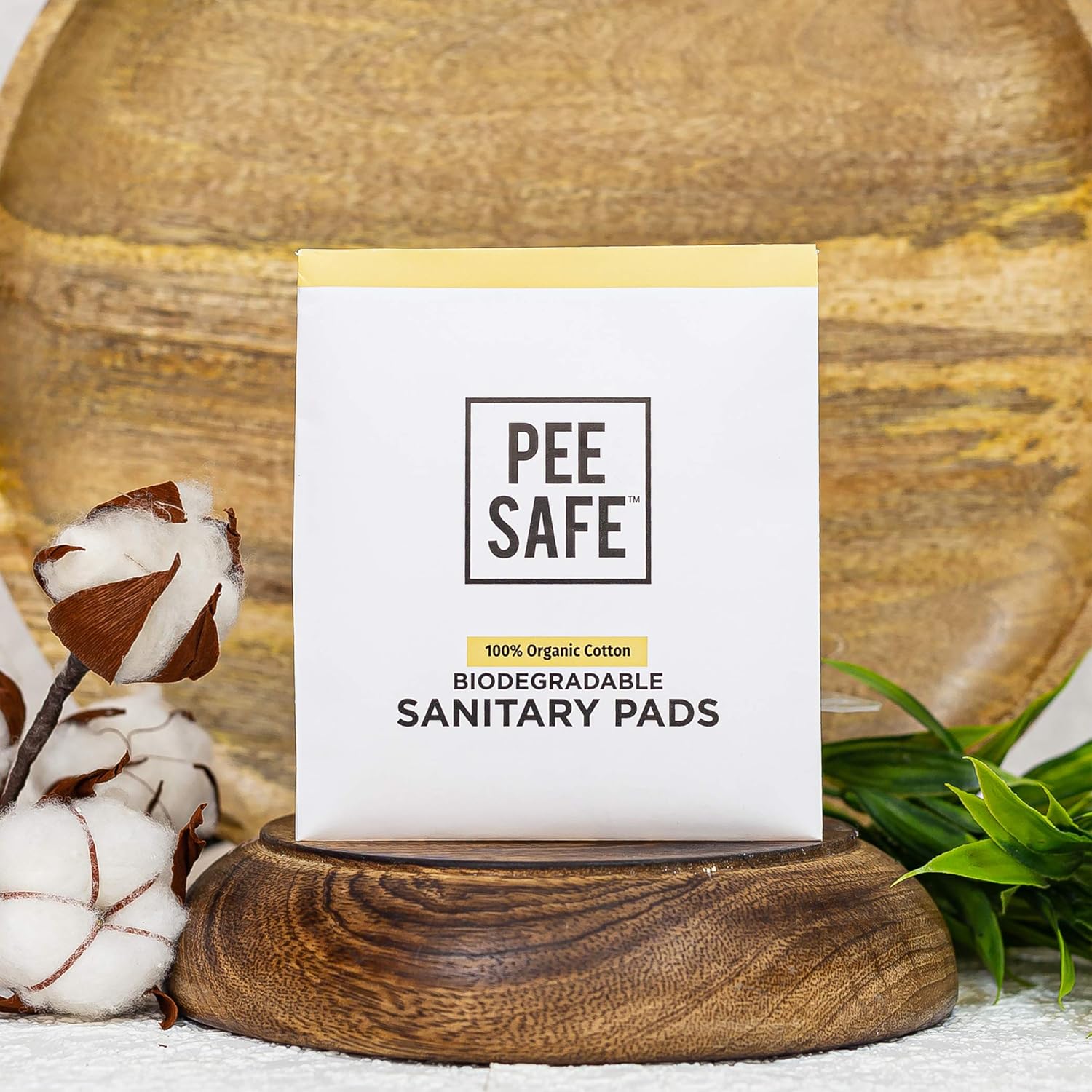 فوط صحية قابلة للتحلل بيولوجيًا من Pee Safe، حجم عادي 10N