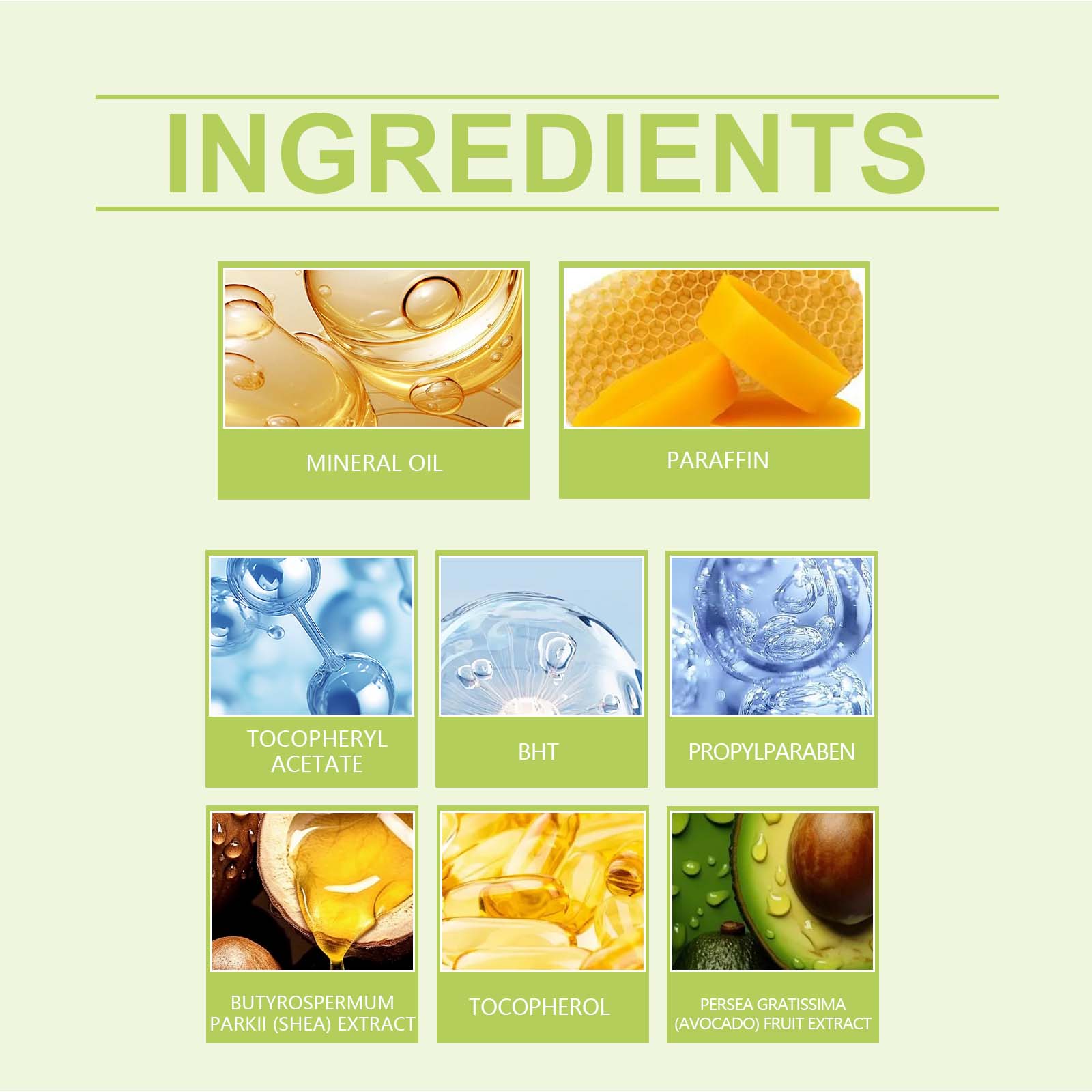 Avocado Lip Balm for Moisturized Soft Lips, Exfoliates, Nourishes, Natural Glow ,2.7g