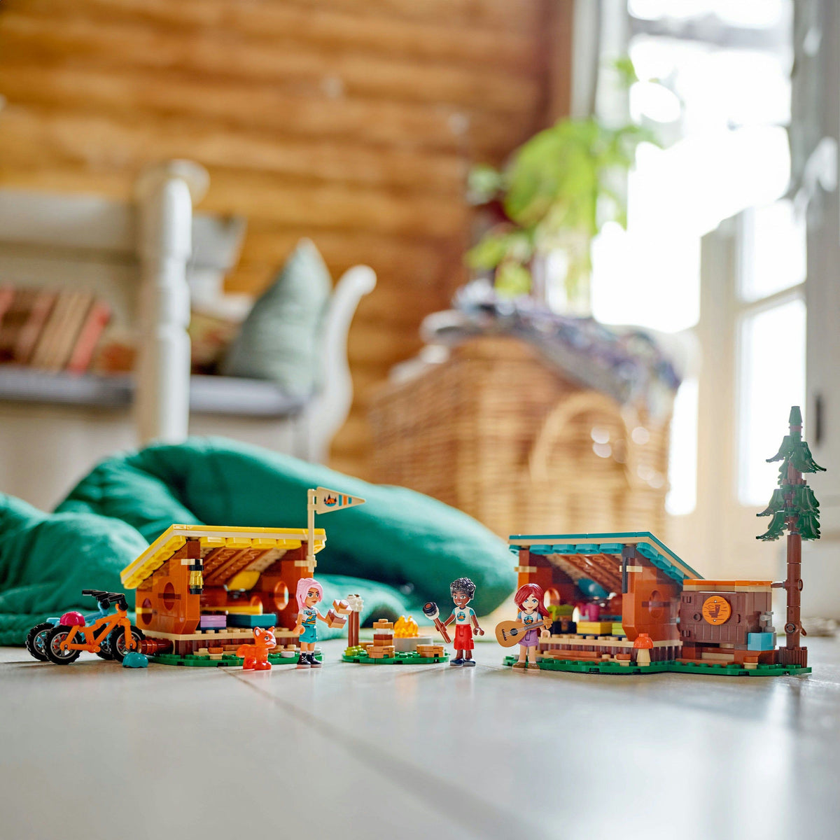 LEGO Friends-Adventure Camp Cozy Cabins