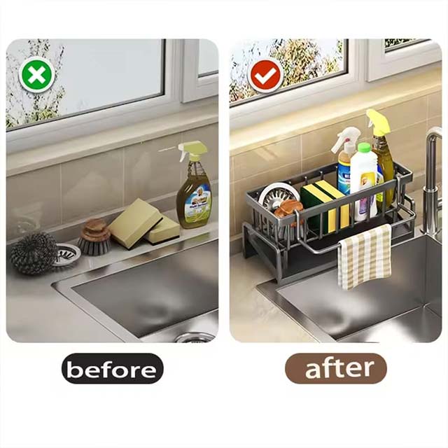 Sink Drain Rack Organizer