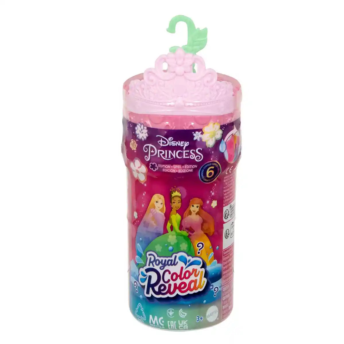Disney Princess Small Doll - Royal Reveal Flower Spring Asst CDU