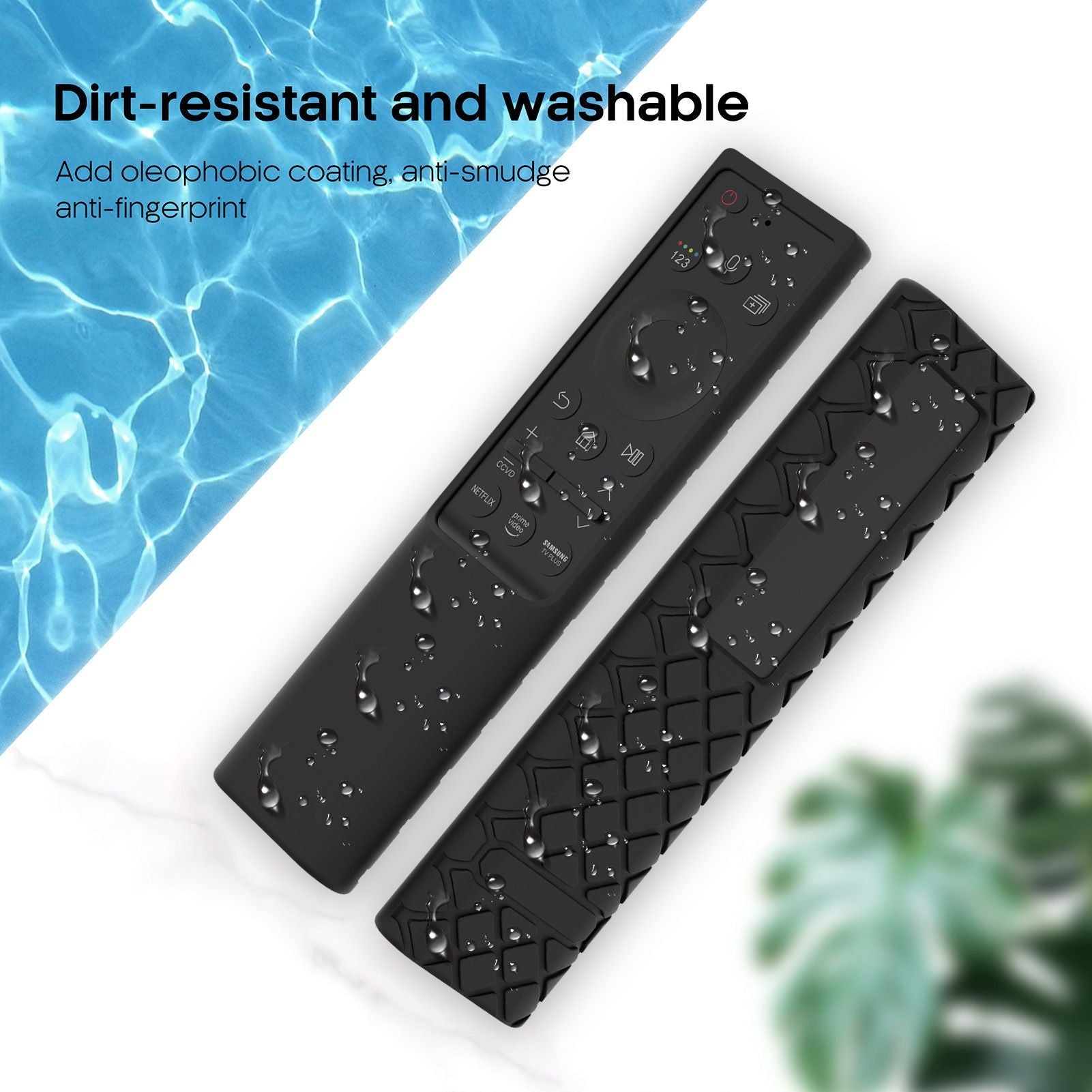 Silicone Remote Case Soft Protective Cover For Samsung Smartone 3 TV Controller