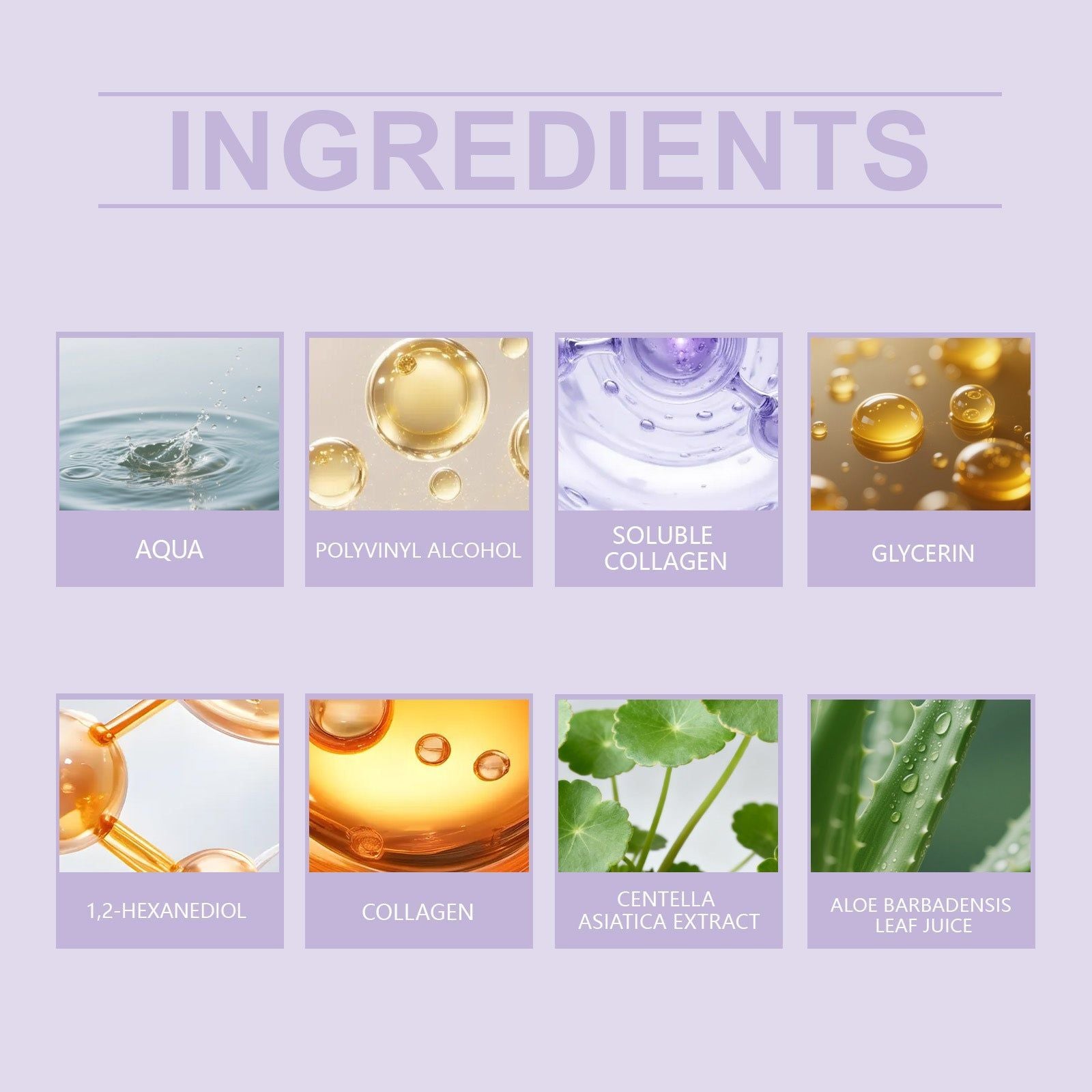 Collagen Peel-Off Mask, Hydrating Moisture, Skin Elasticity, Clear & Smooth ,50g