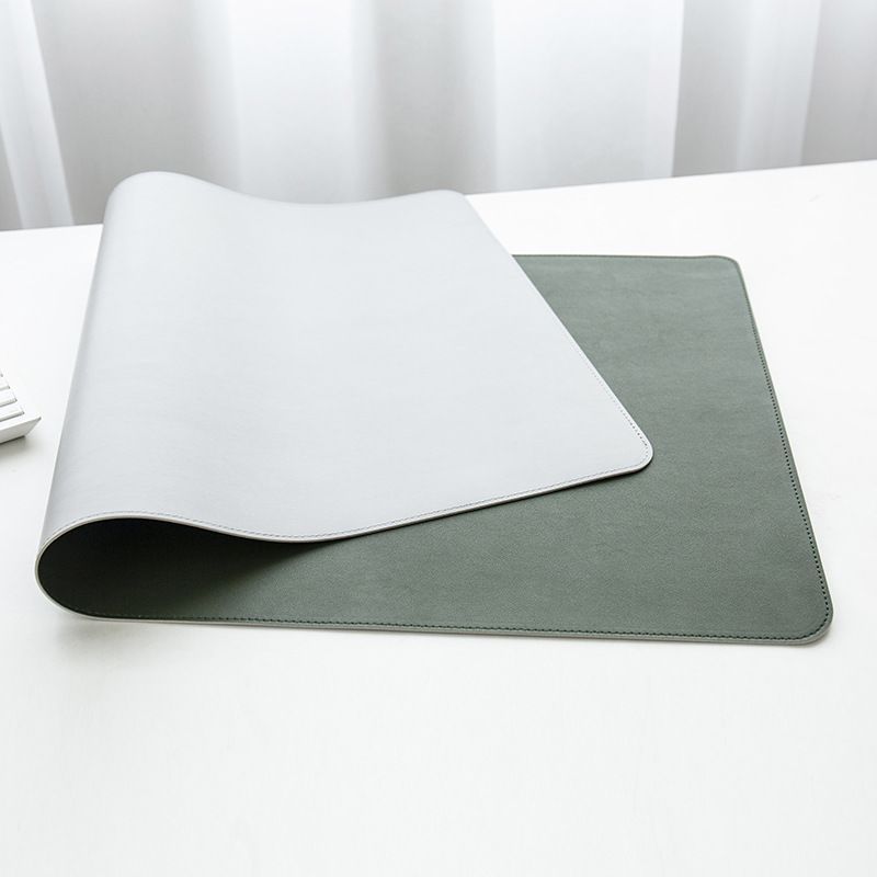Laptop Desk Pad Protector Waterproof PU Leather Mouse Pad Office Desk Mat