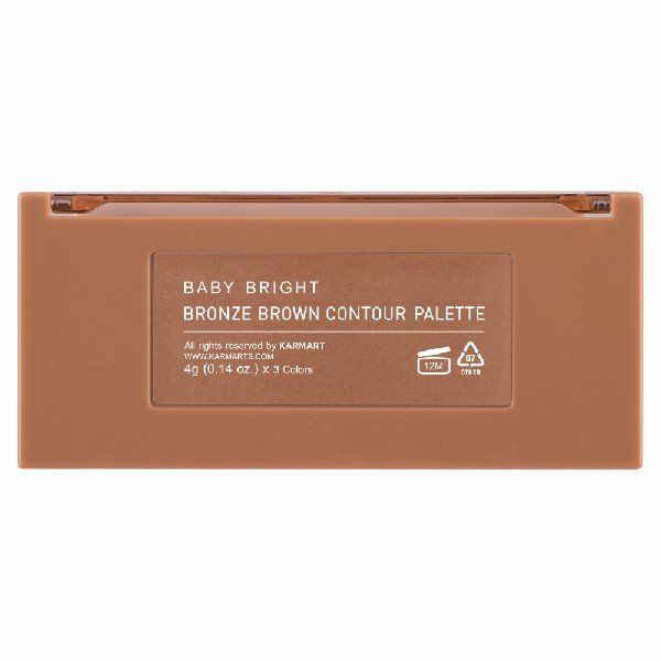 باليت كونتور برونزي بني 4G × 3 ألوان بيبي برايت (M)