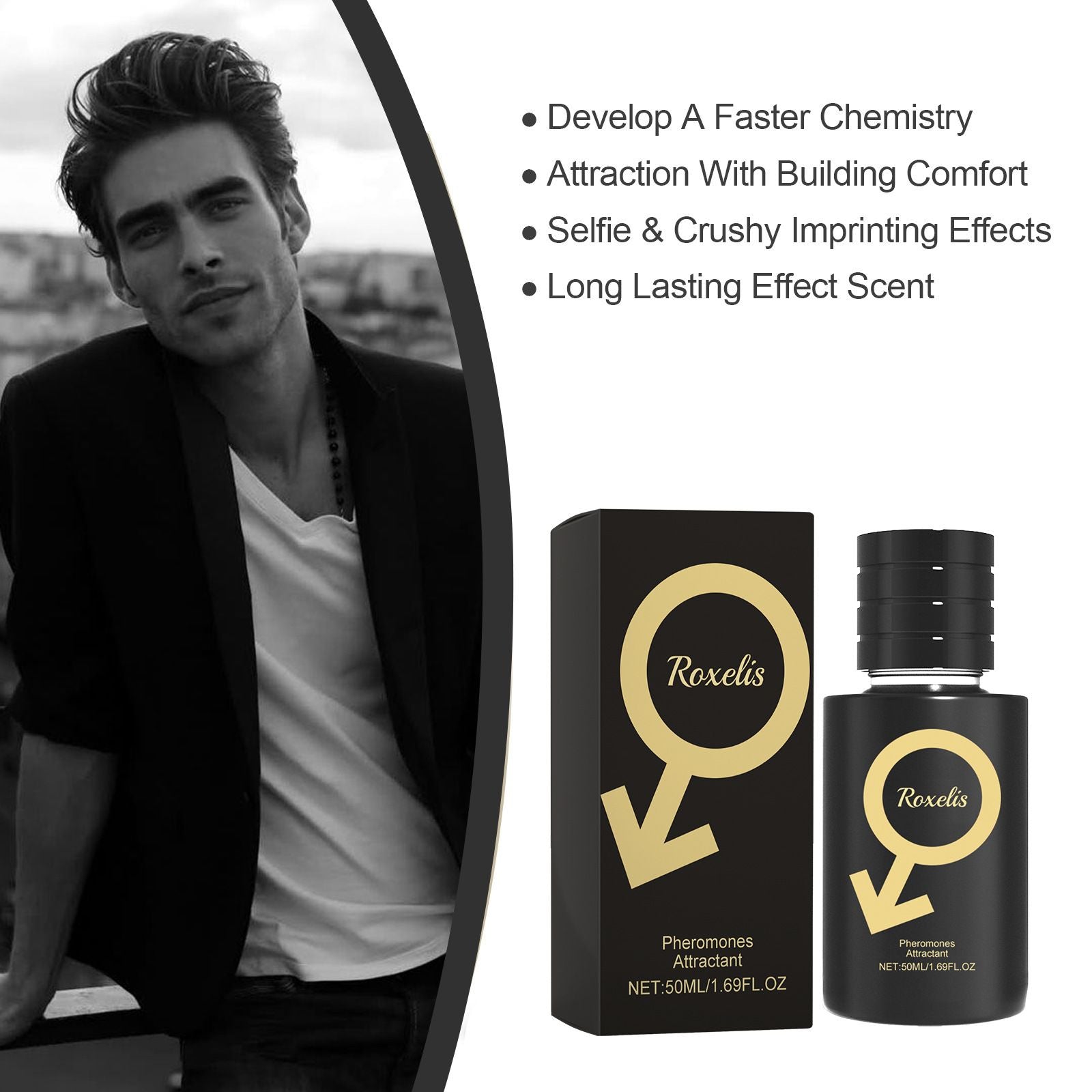 50ml Mens Cologne with Fresh and Long Lasting Fragrance