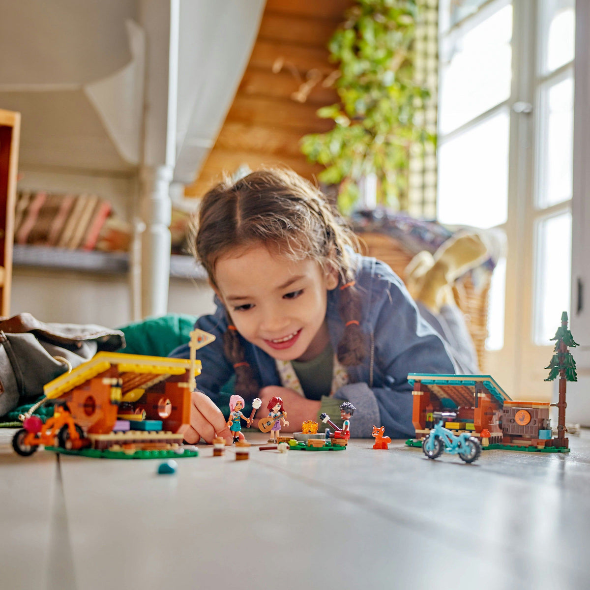 LEGO Friends-Adventure Camp Cozy Cabins