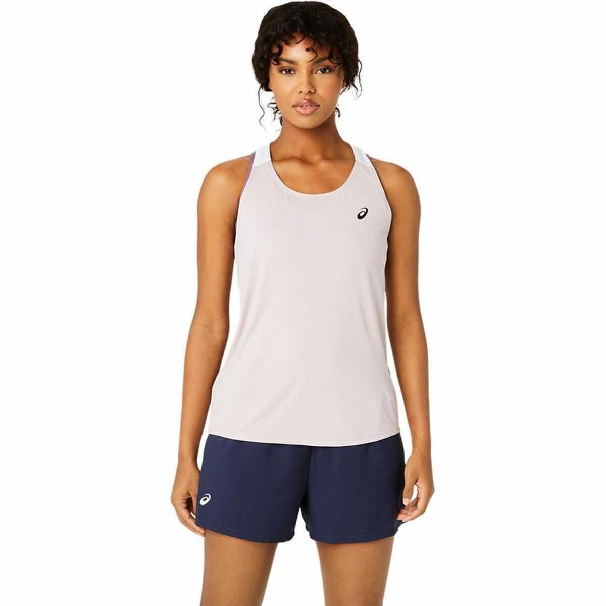 قميص بدون أكمام للنساء Asics Court Tank Tennis Pink