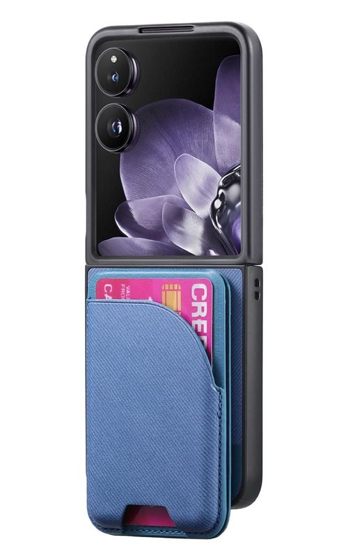 Twill Fabric Leather Skin Phone Case For Xiaomi Mix Flip