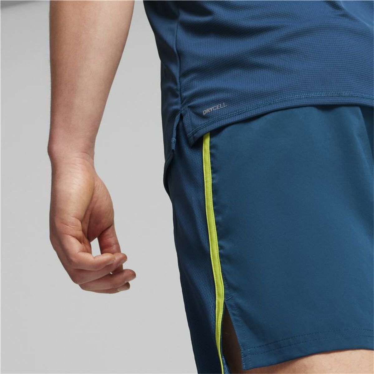 تي شيرت رجالي بأكمام قصيرة Puma  Run Favourite أزرق داكن