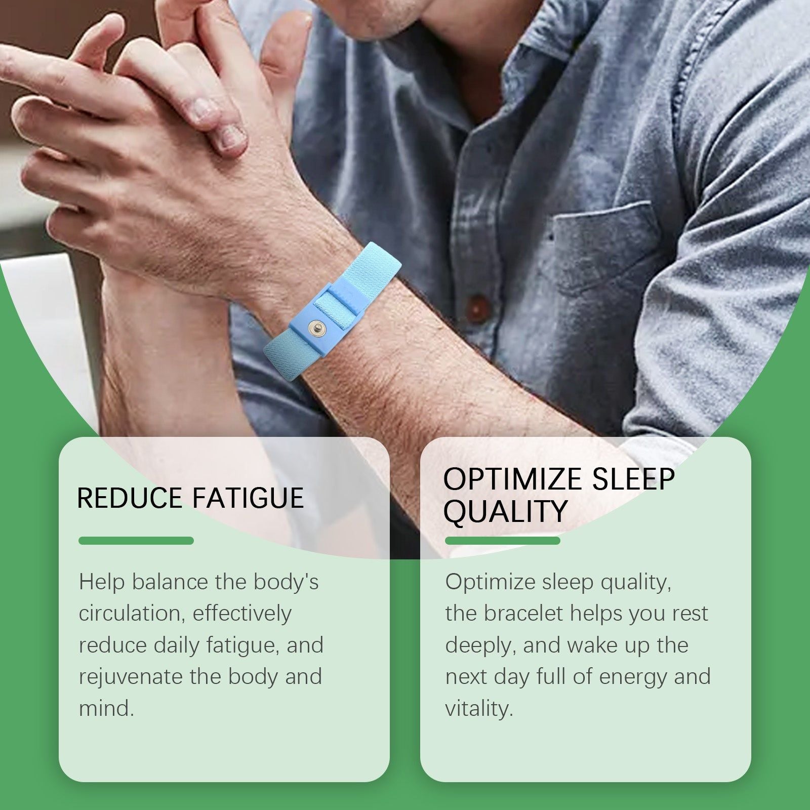 Body Care Bracelet, Enhance Vitality, Daily Portable Unisex Wellness Accessory ,1pcs