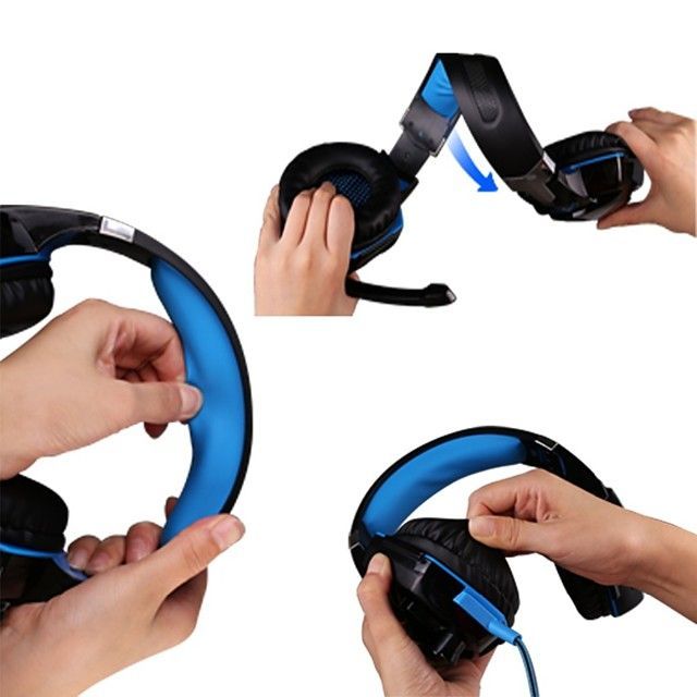 Gaming Headset 7.1 Channel Sound Bass Headphones