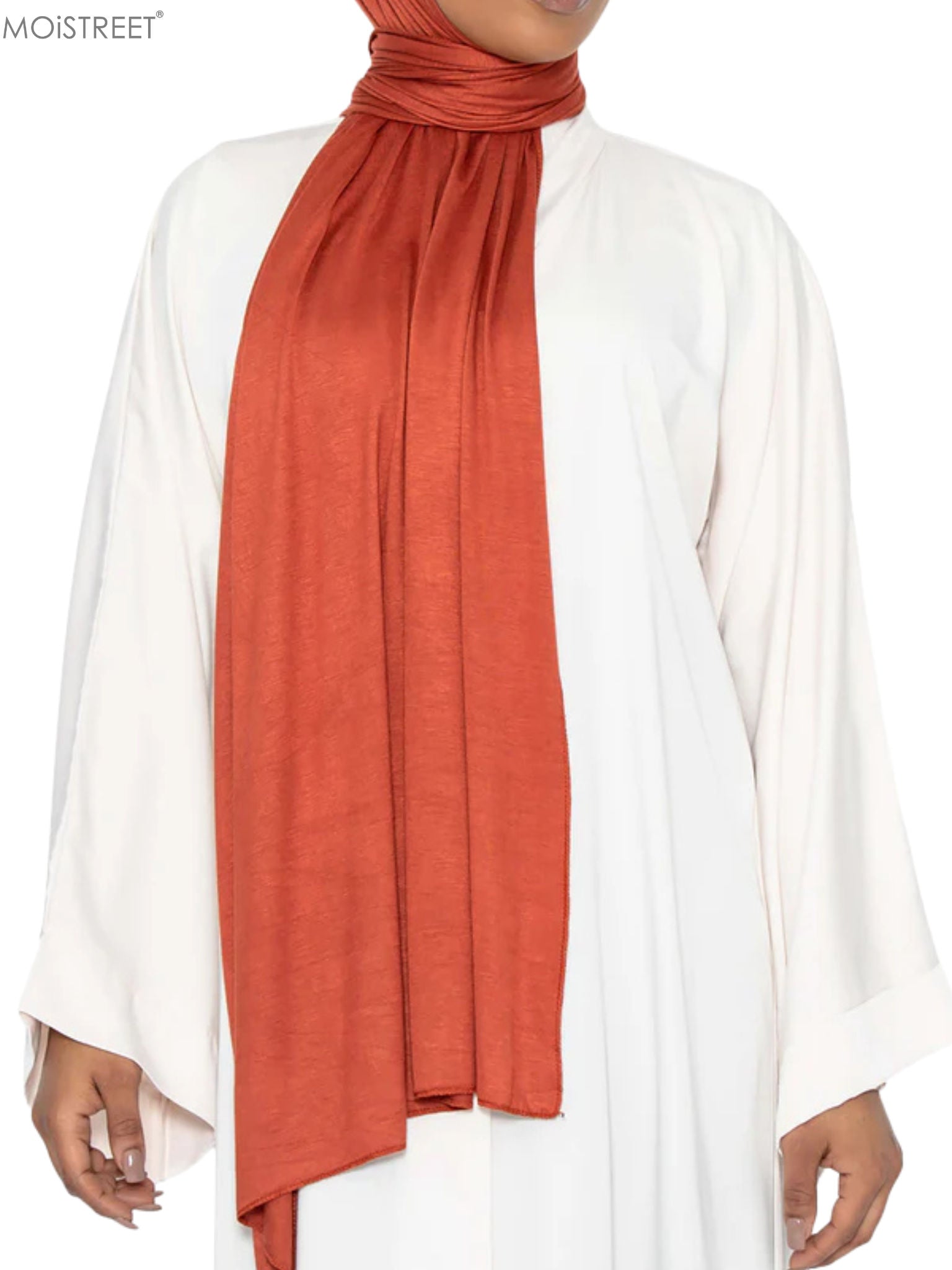 MOiSTREET Hijab Orange Jersey