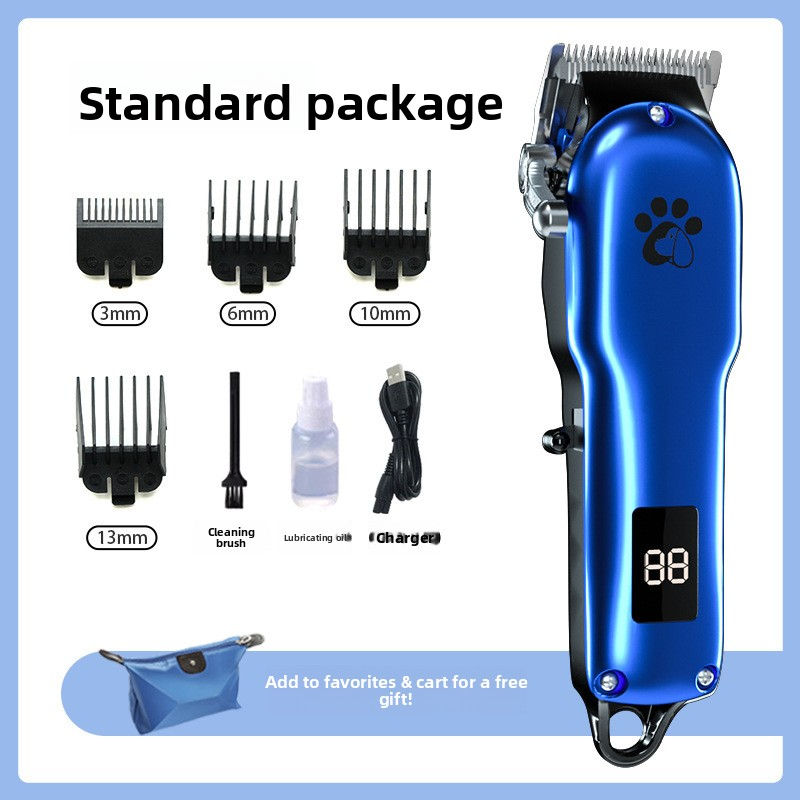 Pet Grooming Kit with Digital Display