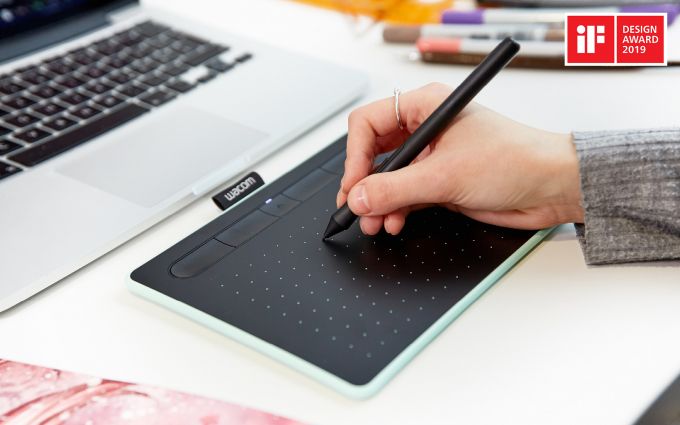 WACOM CTL-4100WLE-N Wacom Intuos Small Bluetooth Pistachio