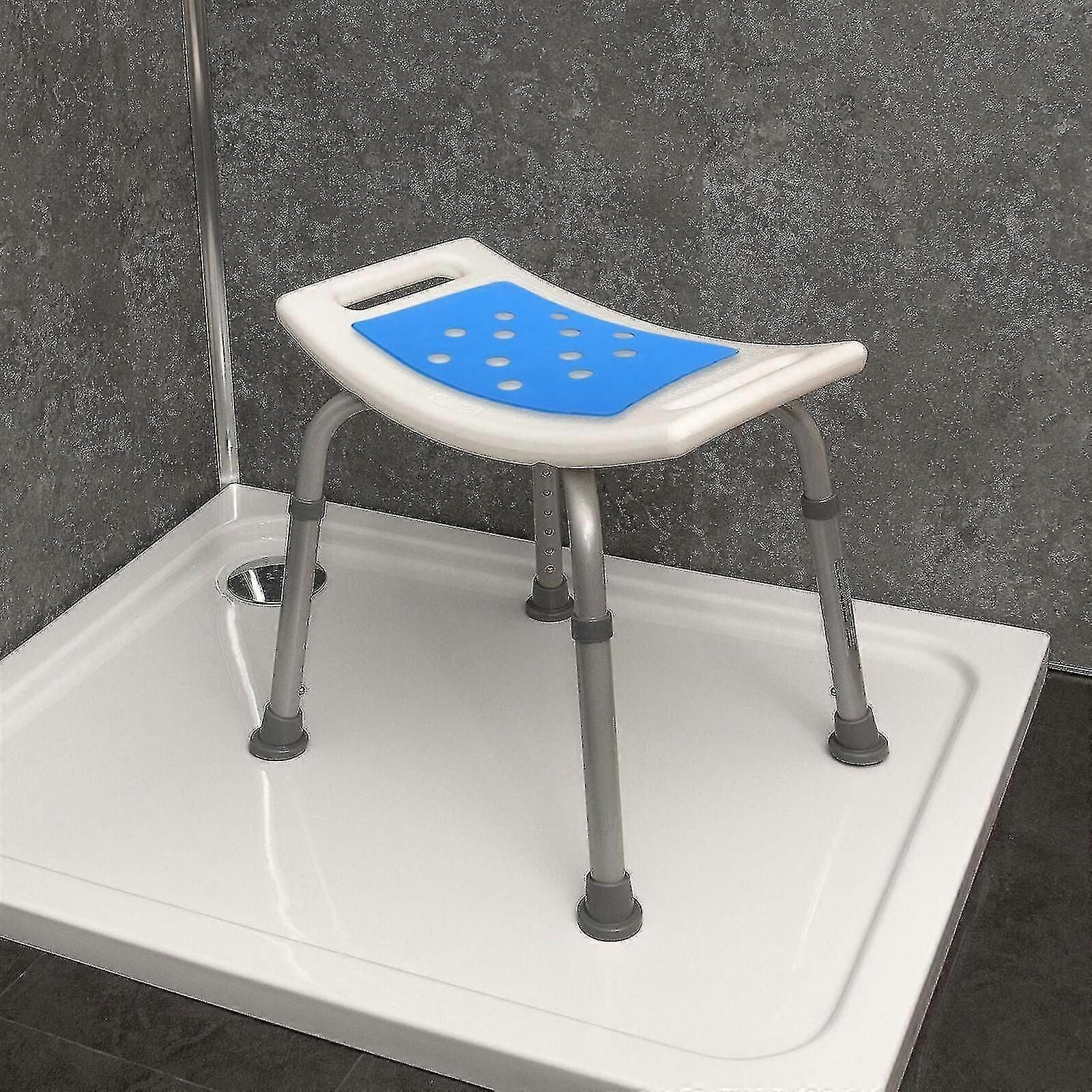 Bathroom Shower Chair Shower Stool Cushion Sticky Non-slip Warm Eva Blue (cushion Only)
