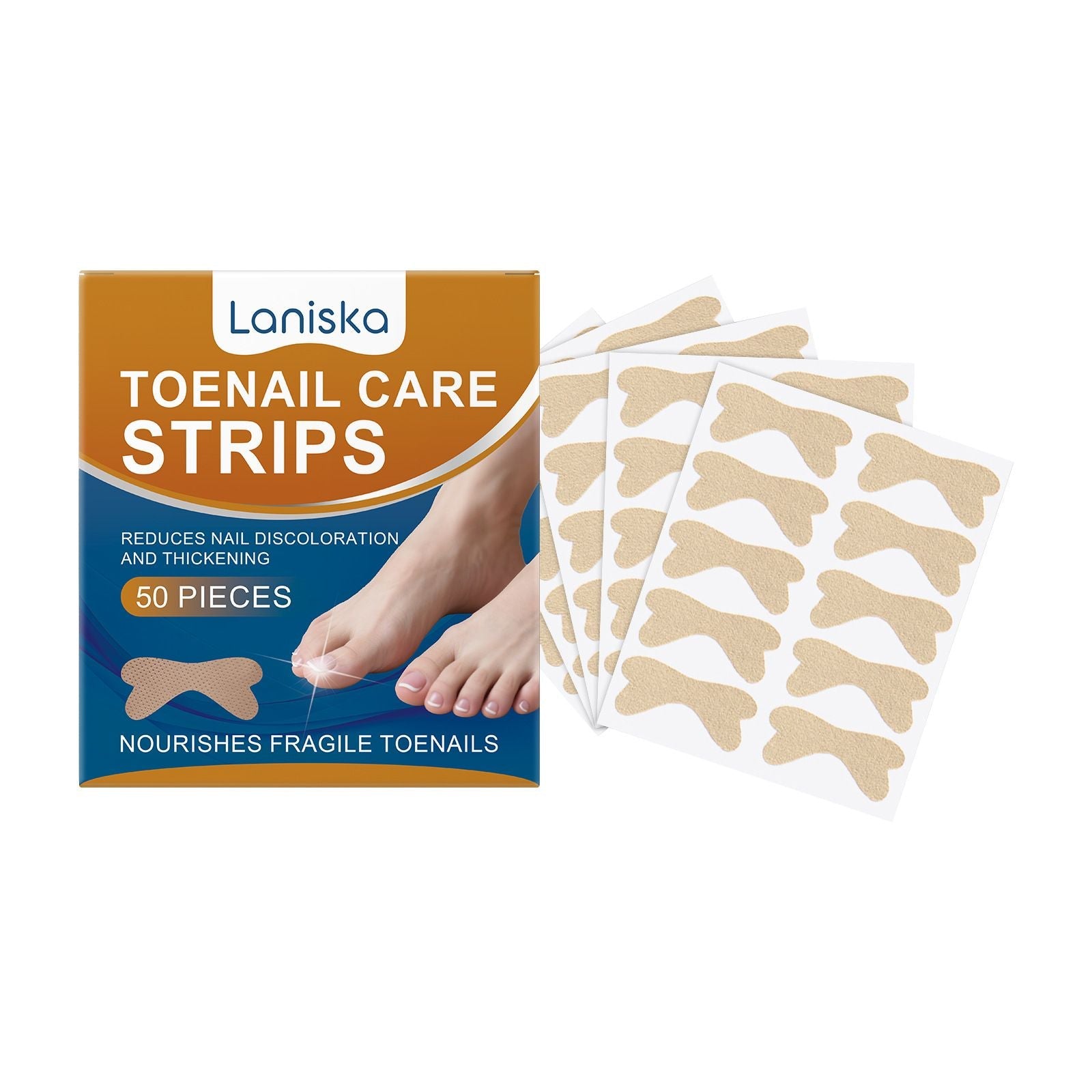 Toenail Care Patches Nail Care Stickers 50pcs