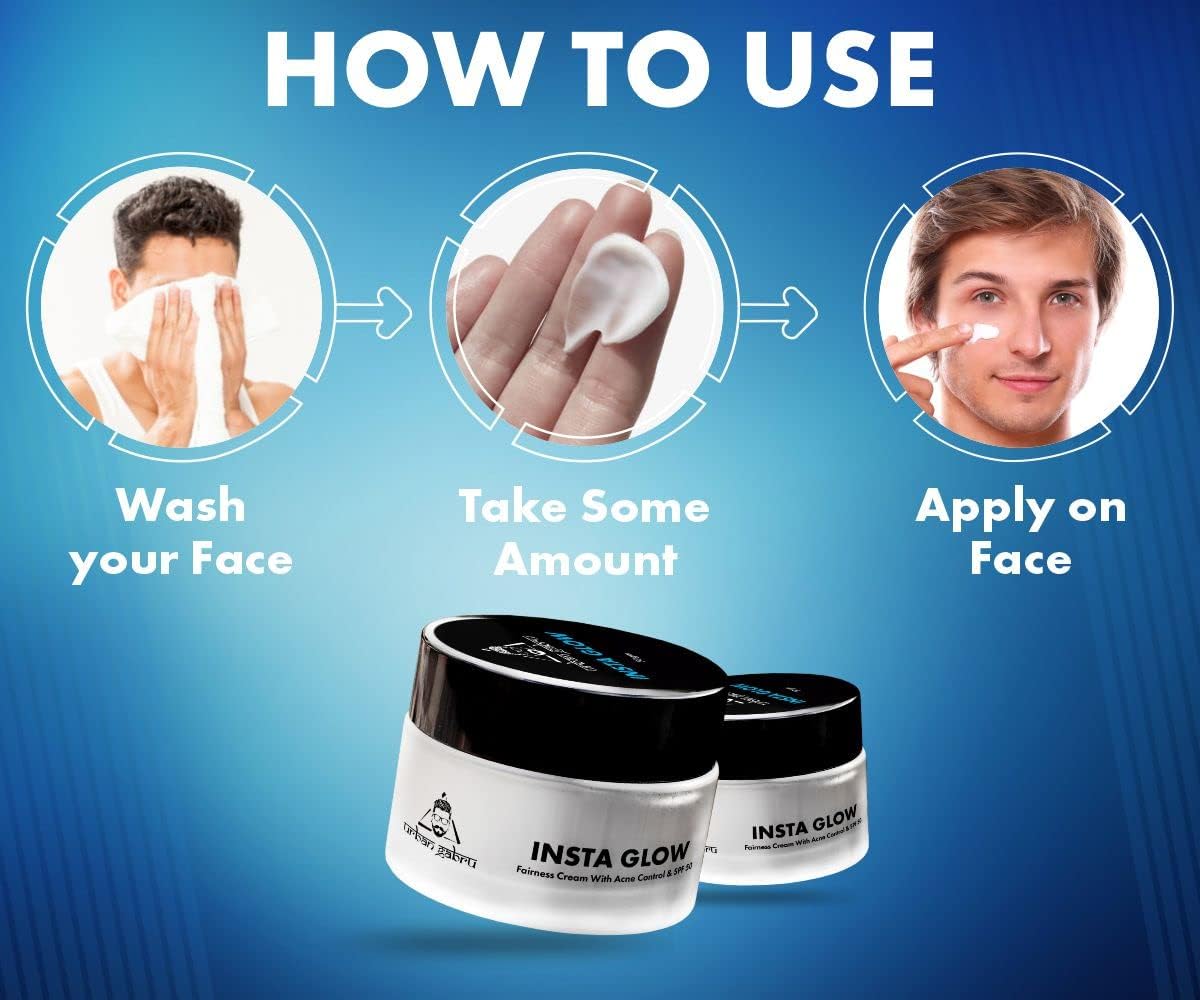 Urban Gabru Insta Glow Fairness Cream with Anti pimple 50g