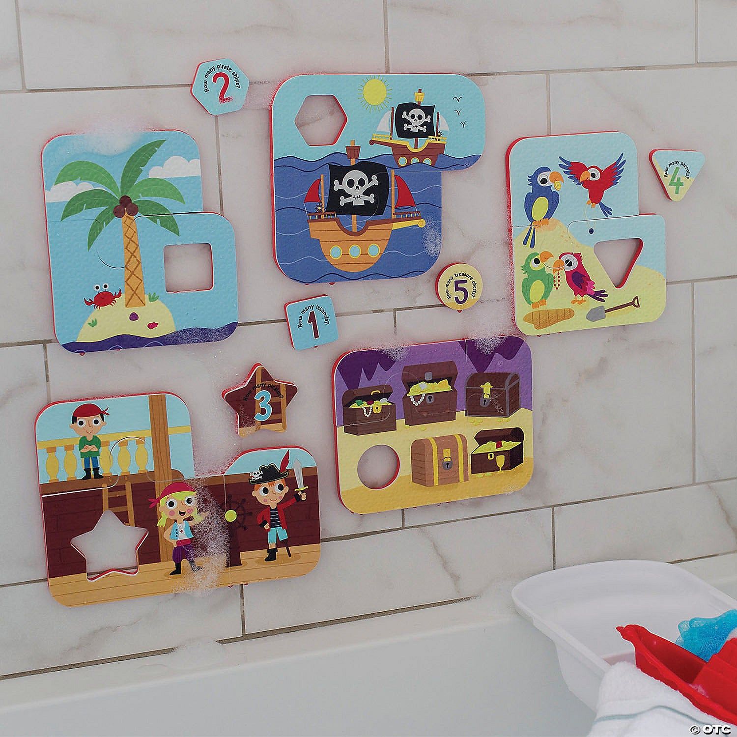 Bath Puzzle: Playful Pirate