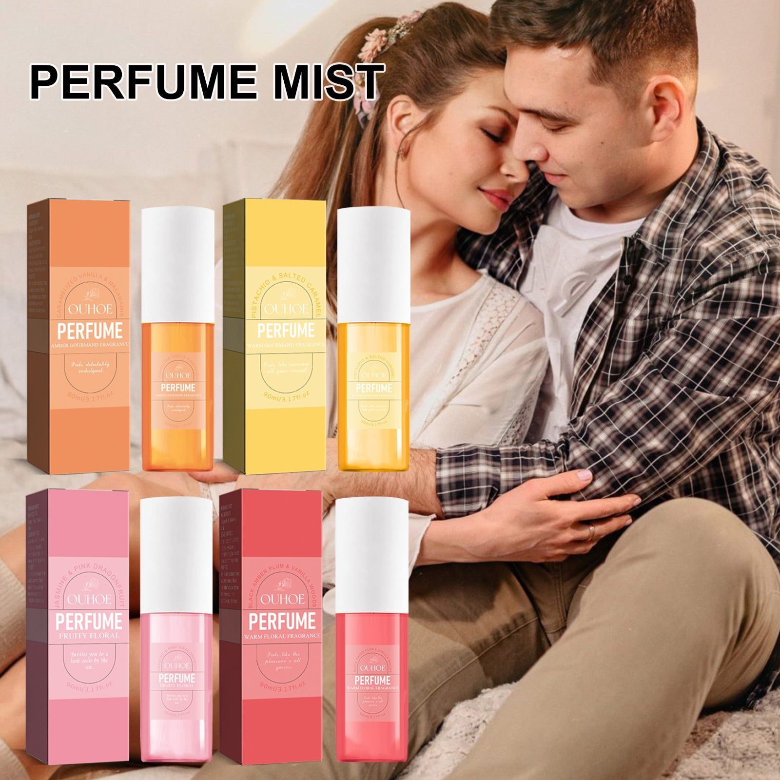 Brazil Perfume for Women, Long-Lasting Floral Fragrance, Natural Pheromones ,90ml
