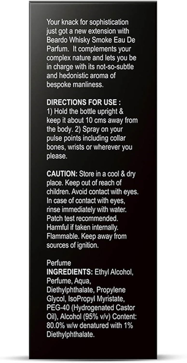 Beardo Whiskey Smoke Perfume 100ml