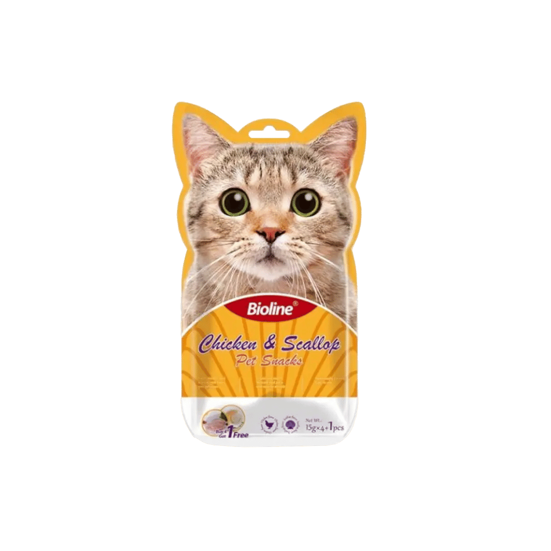 Bioline Cat Treats  - 5x15g