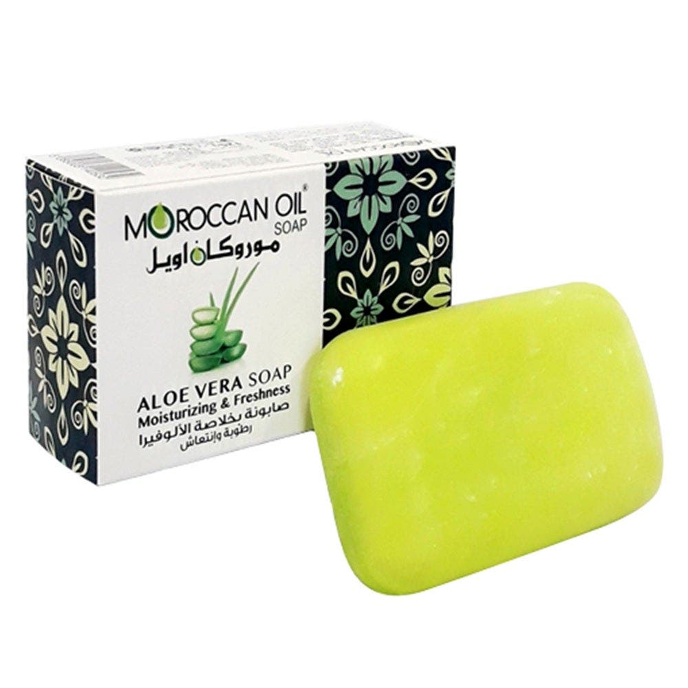 Moroccan Oil Aloe Vera Soap, 125 G