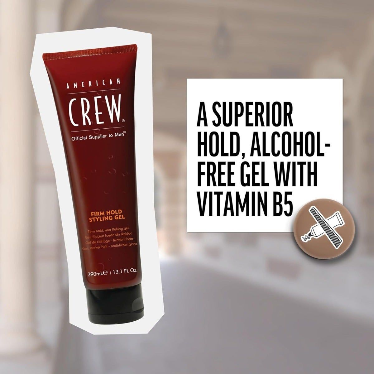 American Crew Hold Gel Styling Tube, 250ml